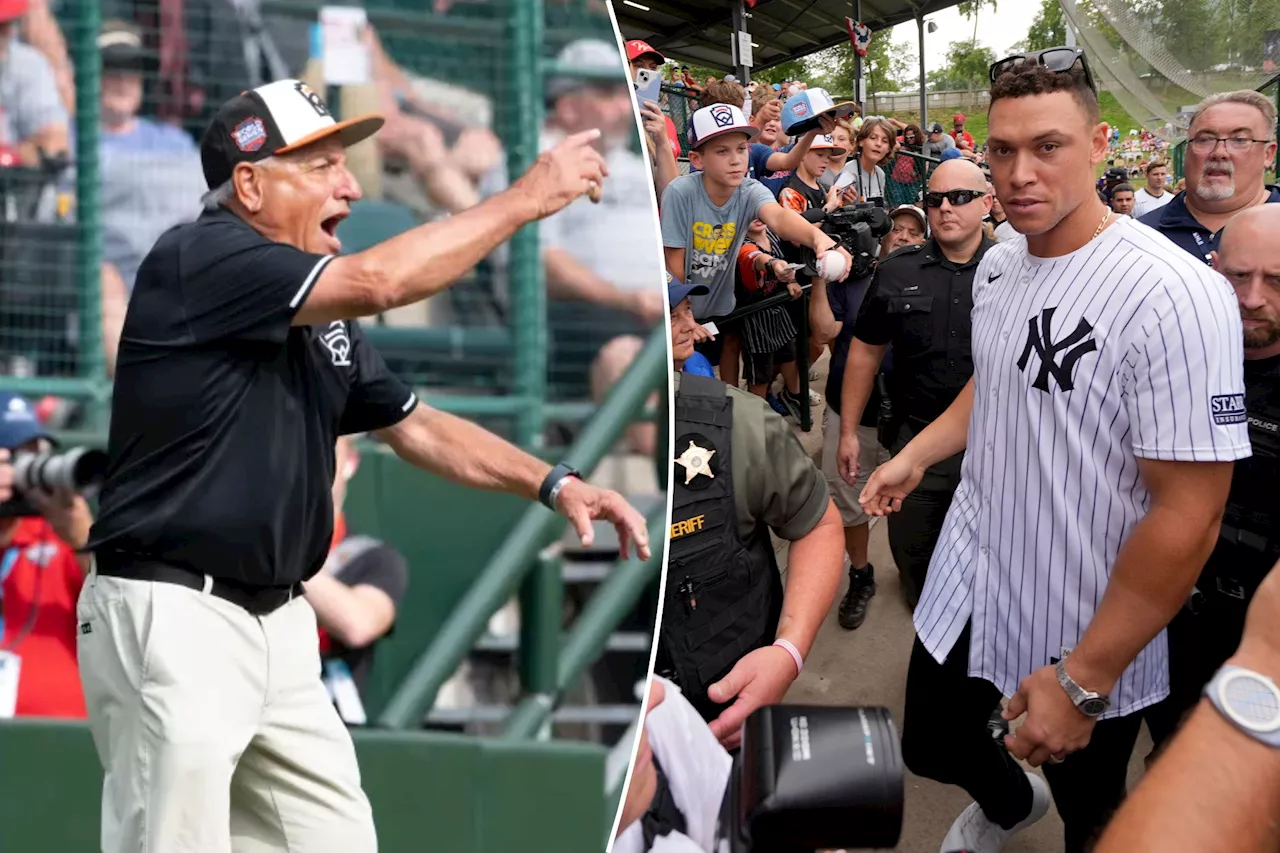 Yankees excoriate Staten Island coach over Aaron Judge Little League Classic criticisms