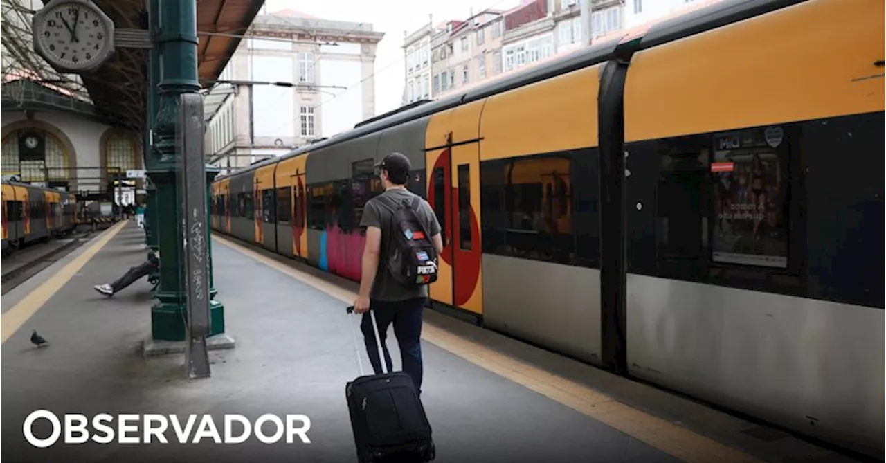 Passe ferroviário a 20 euros 'vai ser desastre financeiro para CP' alerta comissão de trabalhadores