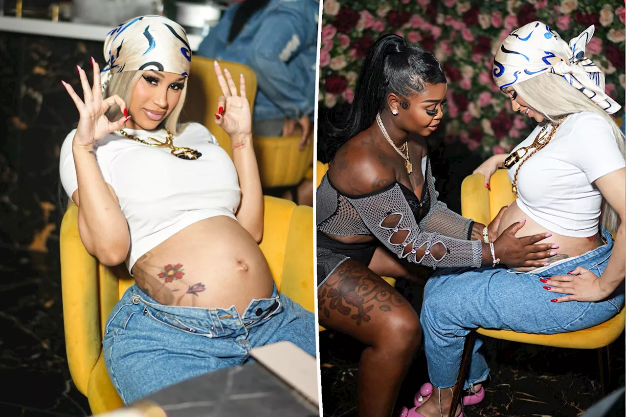 Cardi B shuts down skin bleaching accusations, reveals how third pregnancy is affecting her health