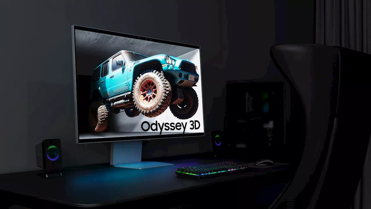 Samsung's glasses-free 4K 3D monitor concept has been turned into a gaming display you can actually buy