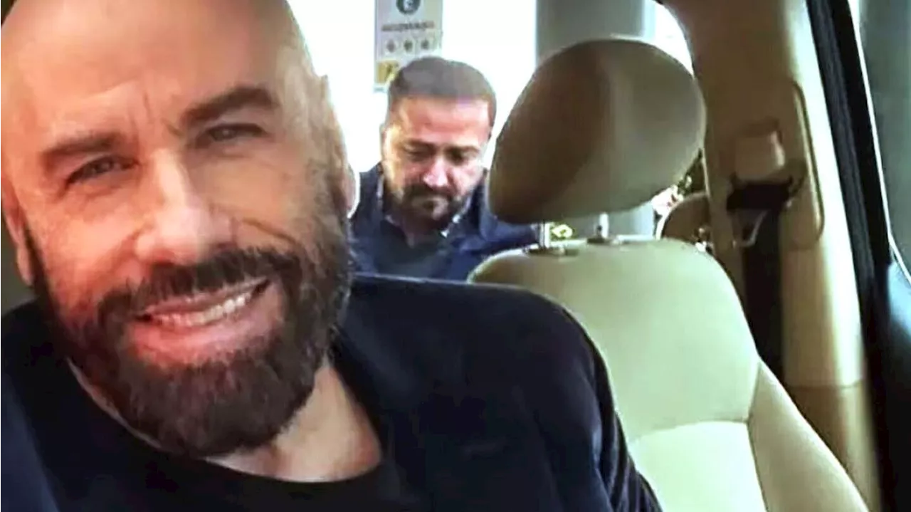 John Travolta pasó por Bariloche junto a sus hijos y vistió el Cerro Catedral