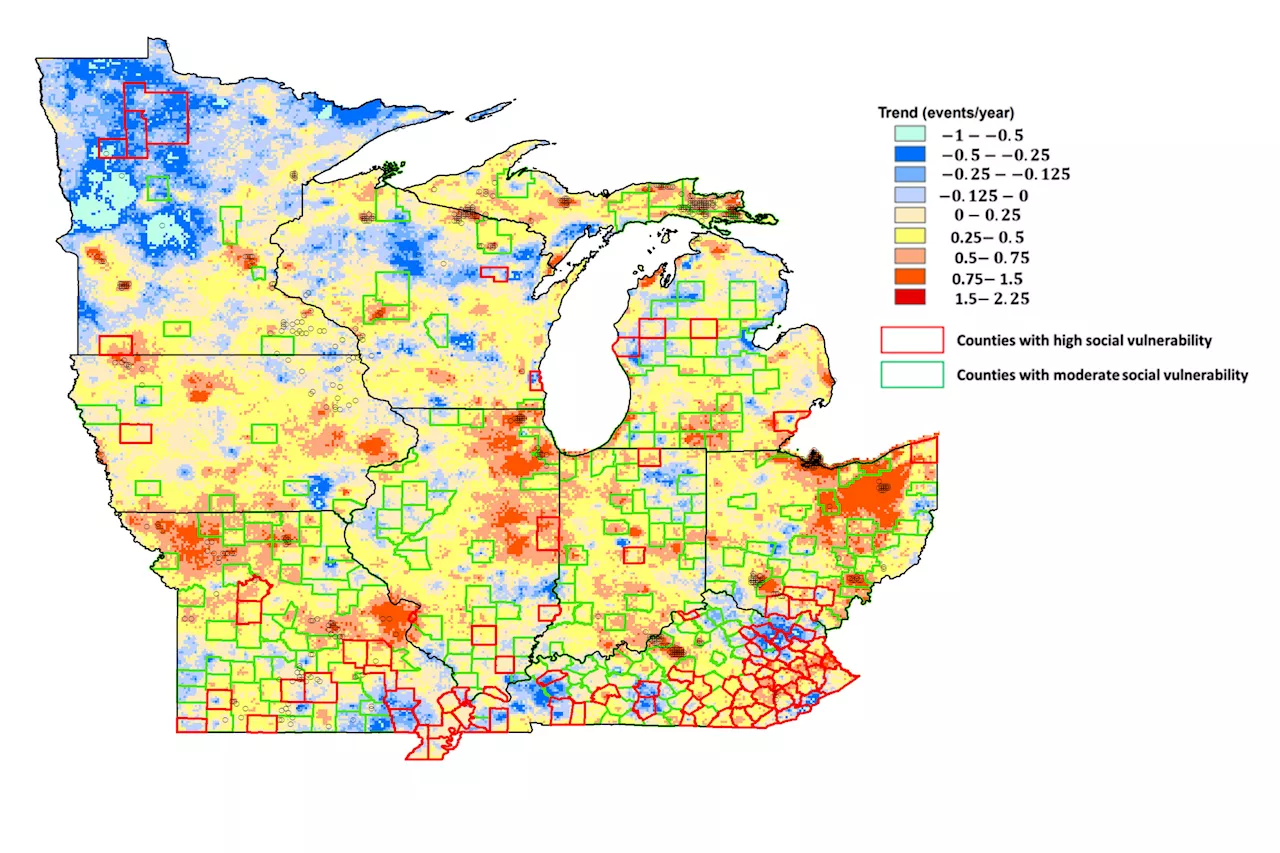 Study tracks decades of extreme heat, cold in Upper Midwest