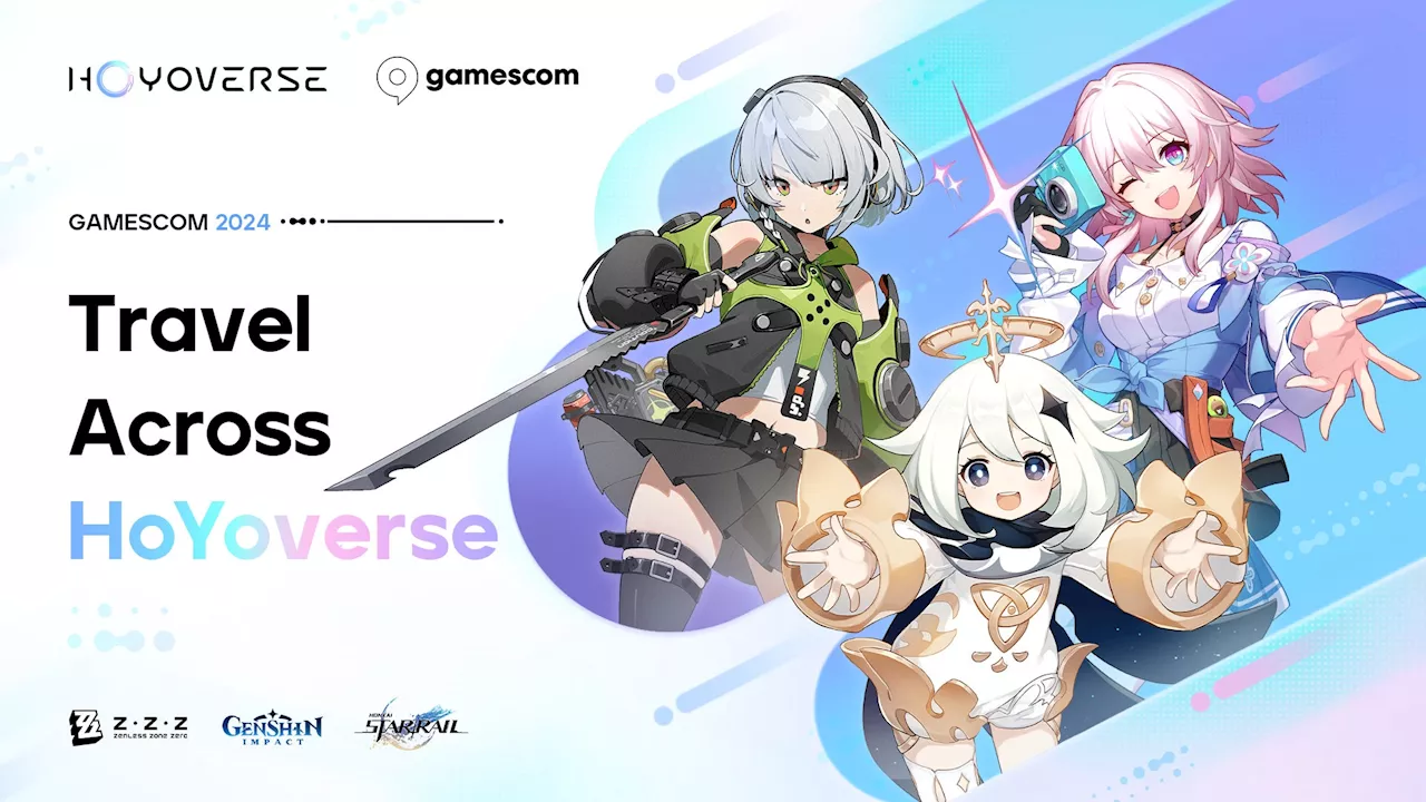 HoYoverseがgamescom 2024 ONL にて、『原神』、『崩壊：スターレイル』、『ゼンレスゾーンゼロ』の重大発表を連発！