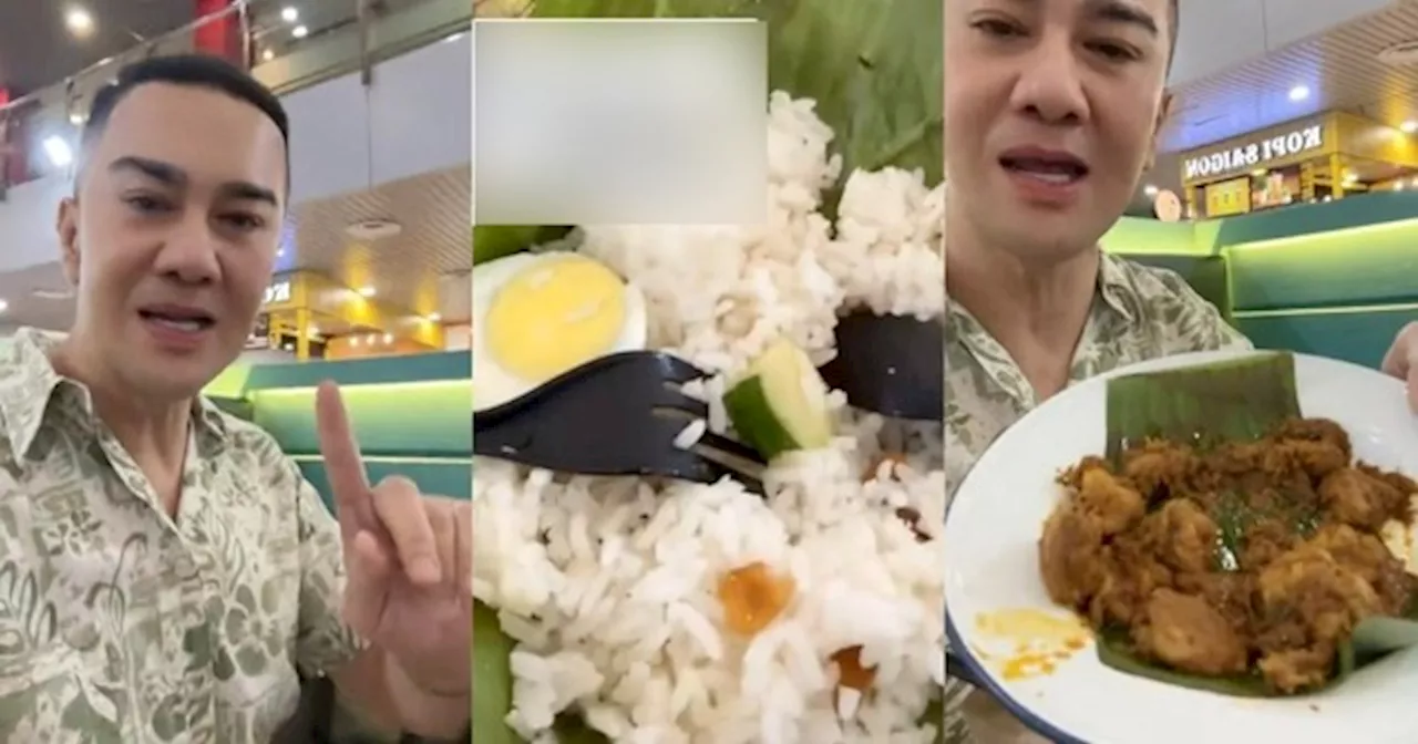 Chef Zam Berang Restoran Famous Dalam Mall Jual Nasi Lemak Kosong, Nak Sambal Kena Add On