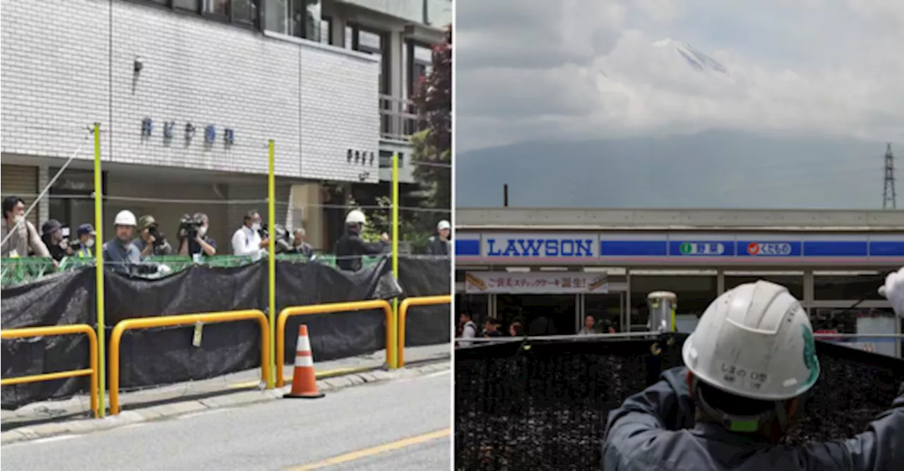 Japan Takes Down The Mount Fuji Barrier 3 Months After It Was Erected