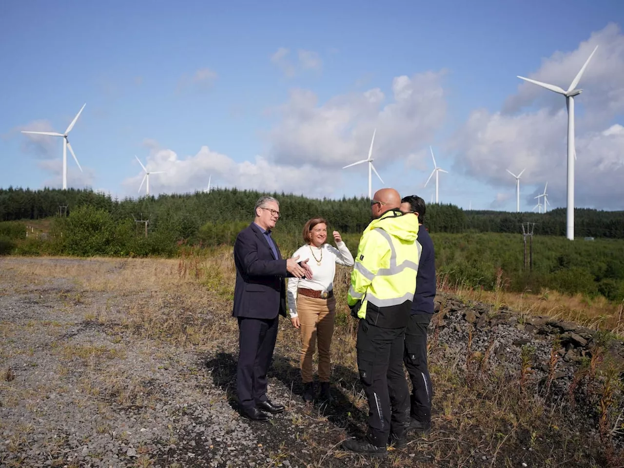 Sir Keir Starmer eyes Welsh natural resources for green energy transition