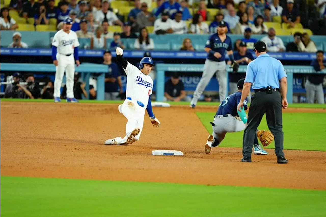 大谷翔平 復調の14試合ぶりマルチ安打＆amp;38盗塁でファンも歓喜 2、3位が勝利する中で会心の逆転勝利（2024年8月21日）｜BIGLOBEニュース