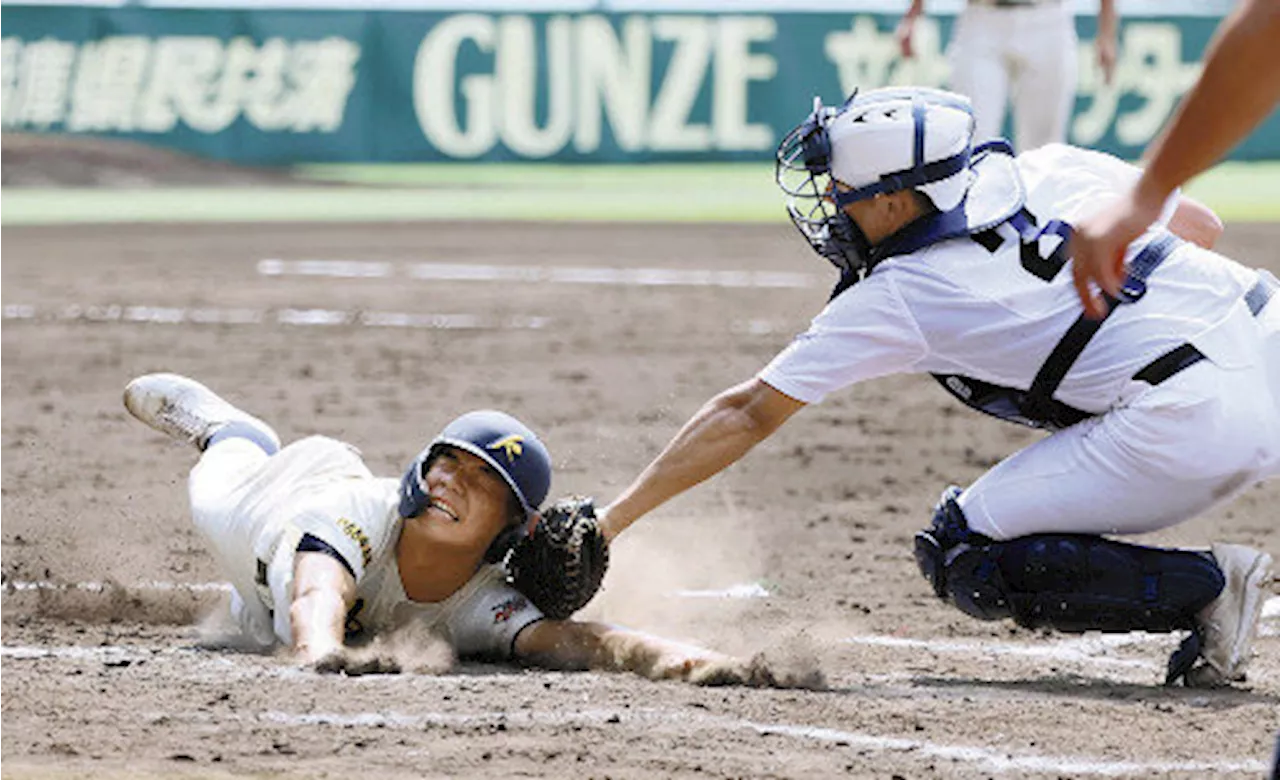 神村学園、同点の本塁突入が関東一のバックホームにわずか届かず…初の決勝進出逃す（2024年8月22日）｜BIGLOBEニュース