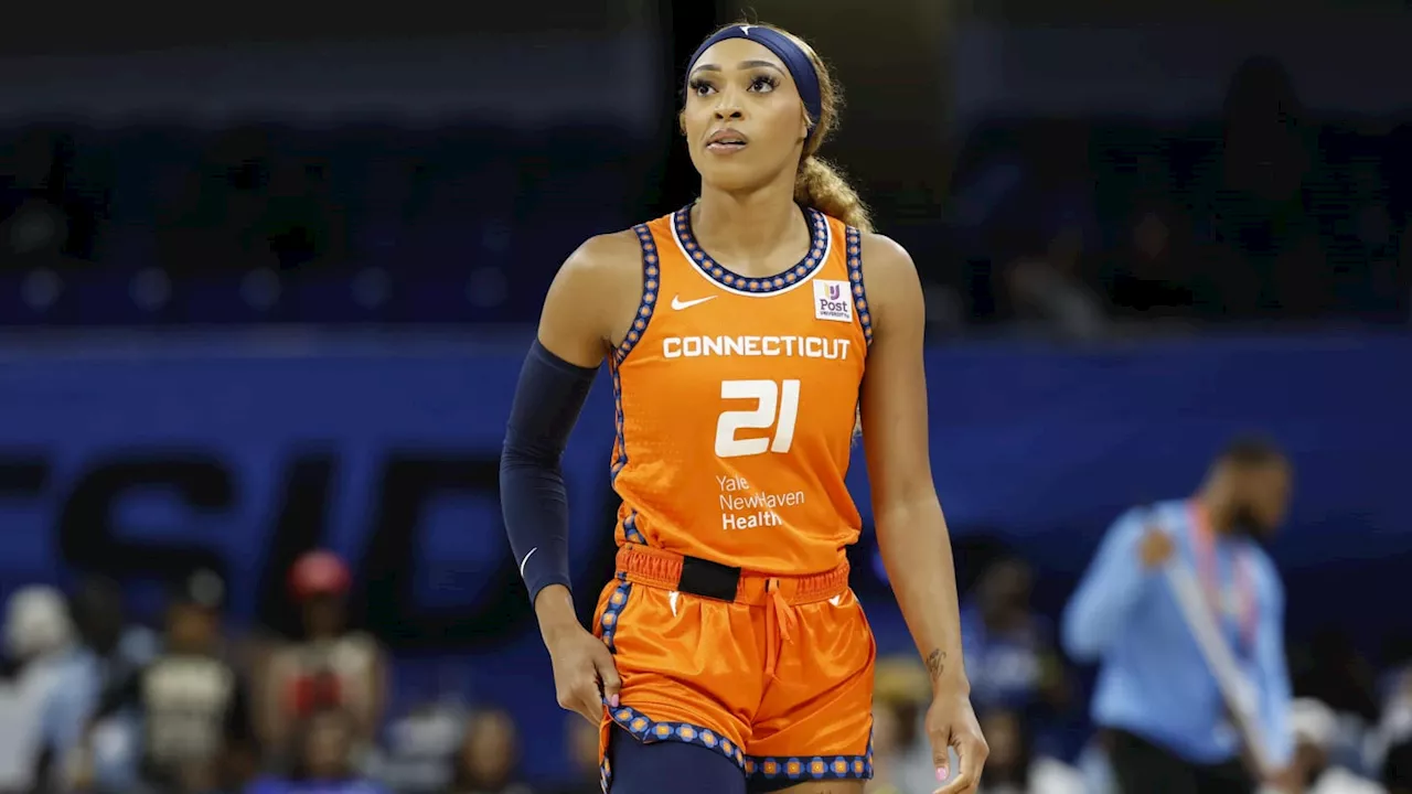 Connecticut's Dijonai Carrington Blasts WNBA for Lack of Coverage of Sun-Sparks Game