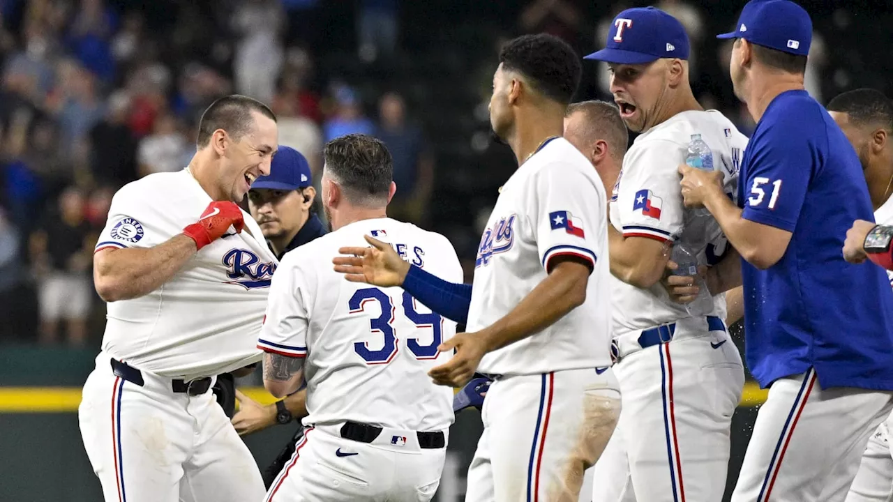 Texas Rangers Win First Series In Nearly A Month On Wyatt Langford's Walk-Off