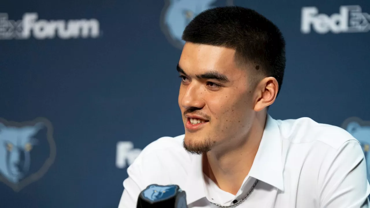 WATCH: Videos of New Grizzlies Zach Edey, Ja Morant Practicing Together Surface