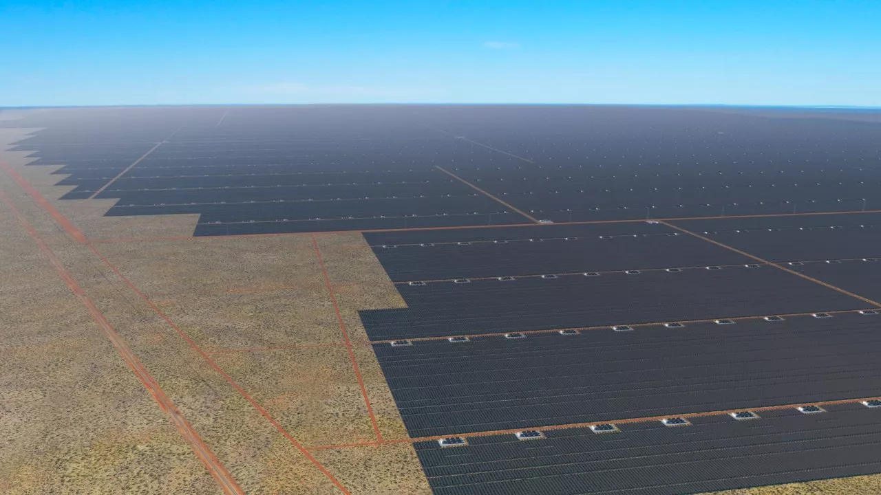 Labor approves massive solar farm after rejecting gold mine