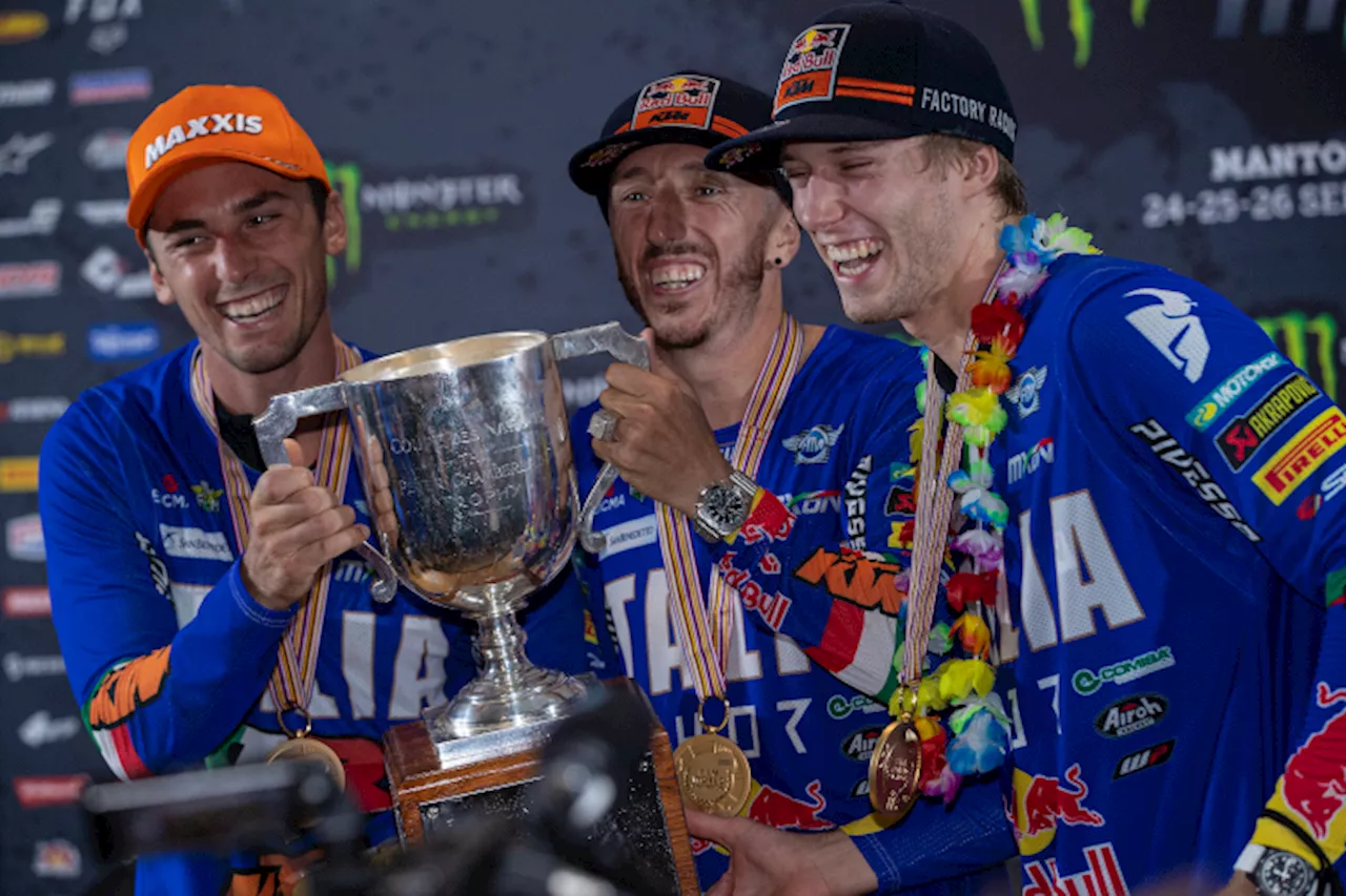 Glücklicher Tony Cairoli (KTM): «Es war riskant»