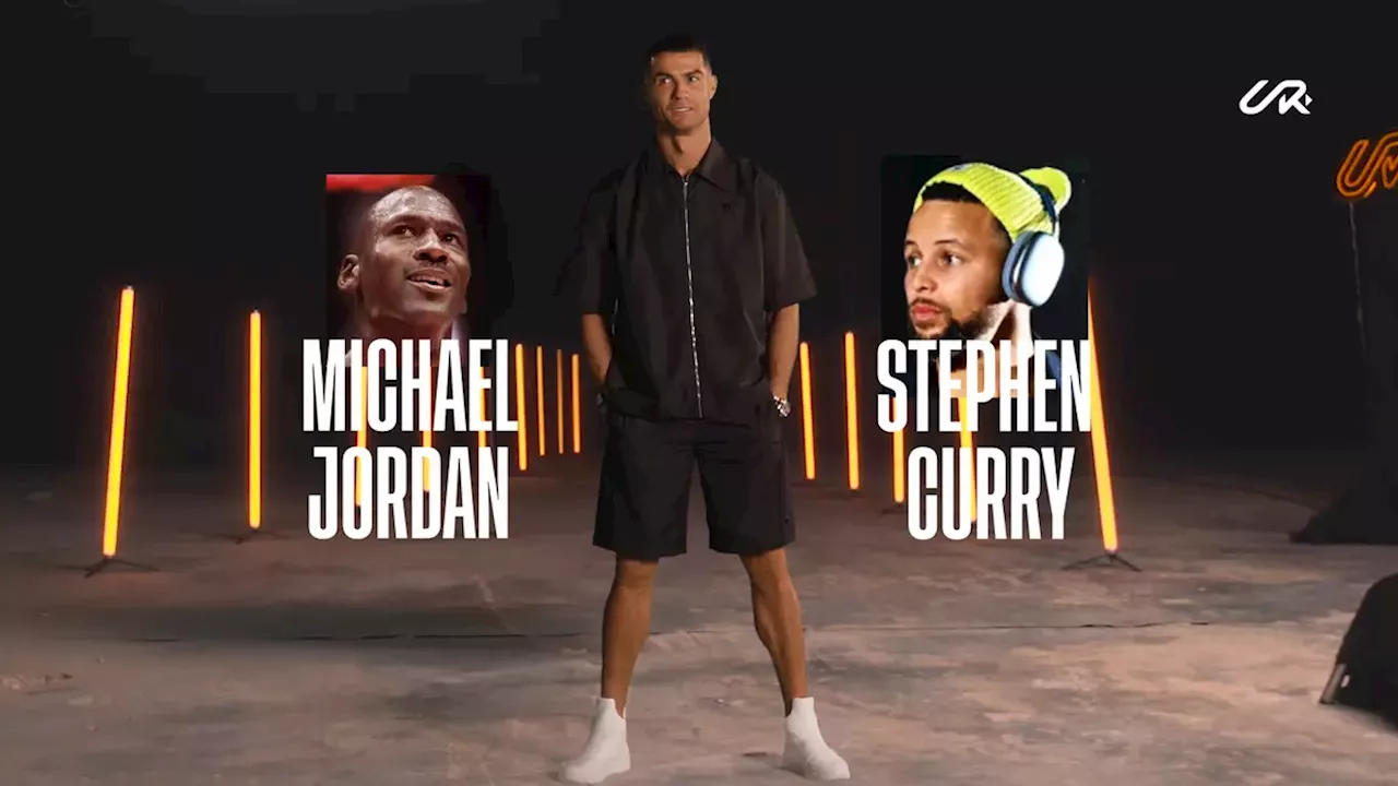 Cristiano Ronaldo settles Michael Jordan vs Steph Curry GOAT debate while ranking all-time sporting greats