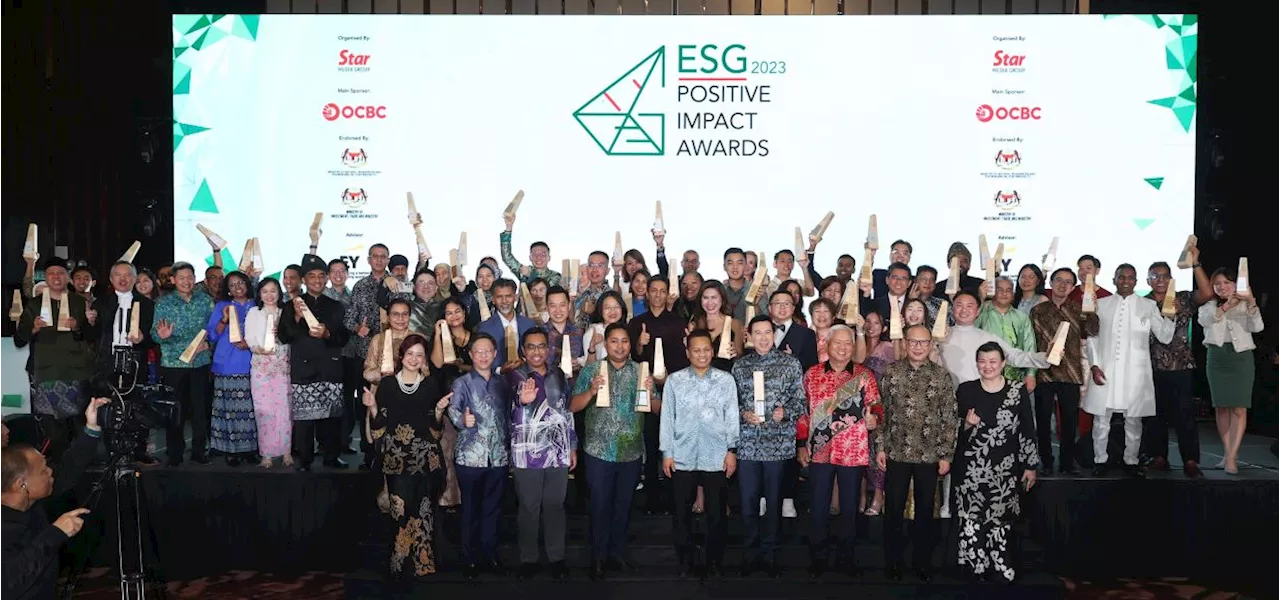 64 companies recognised for exemplary ESG efforts