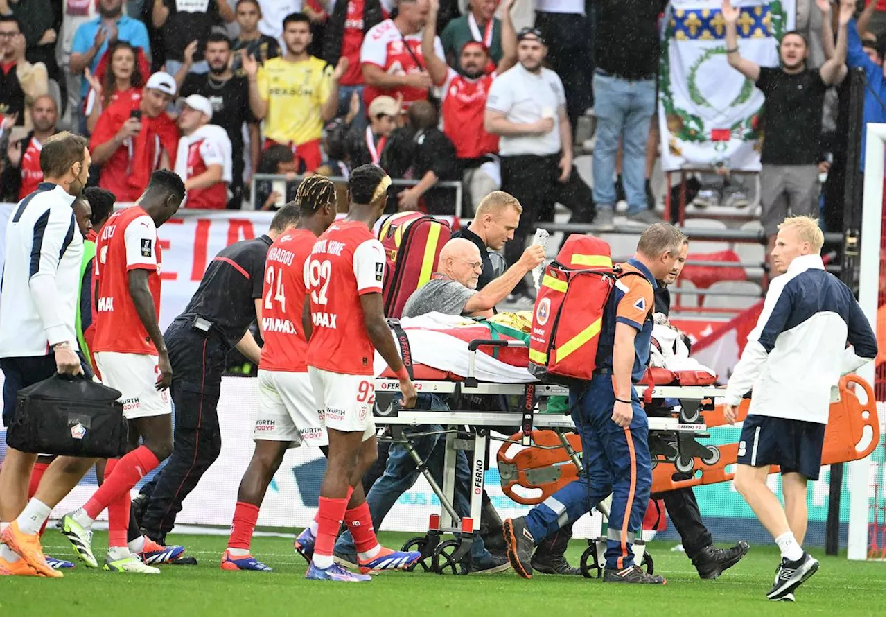 Ligue 1 : le Rémois Amadou Koné suspendu 4 matches après son violent contact avec Angel Gomes