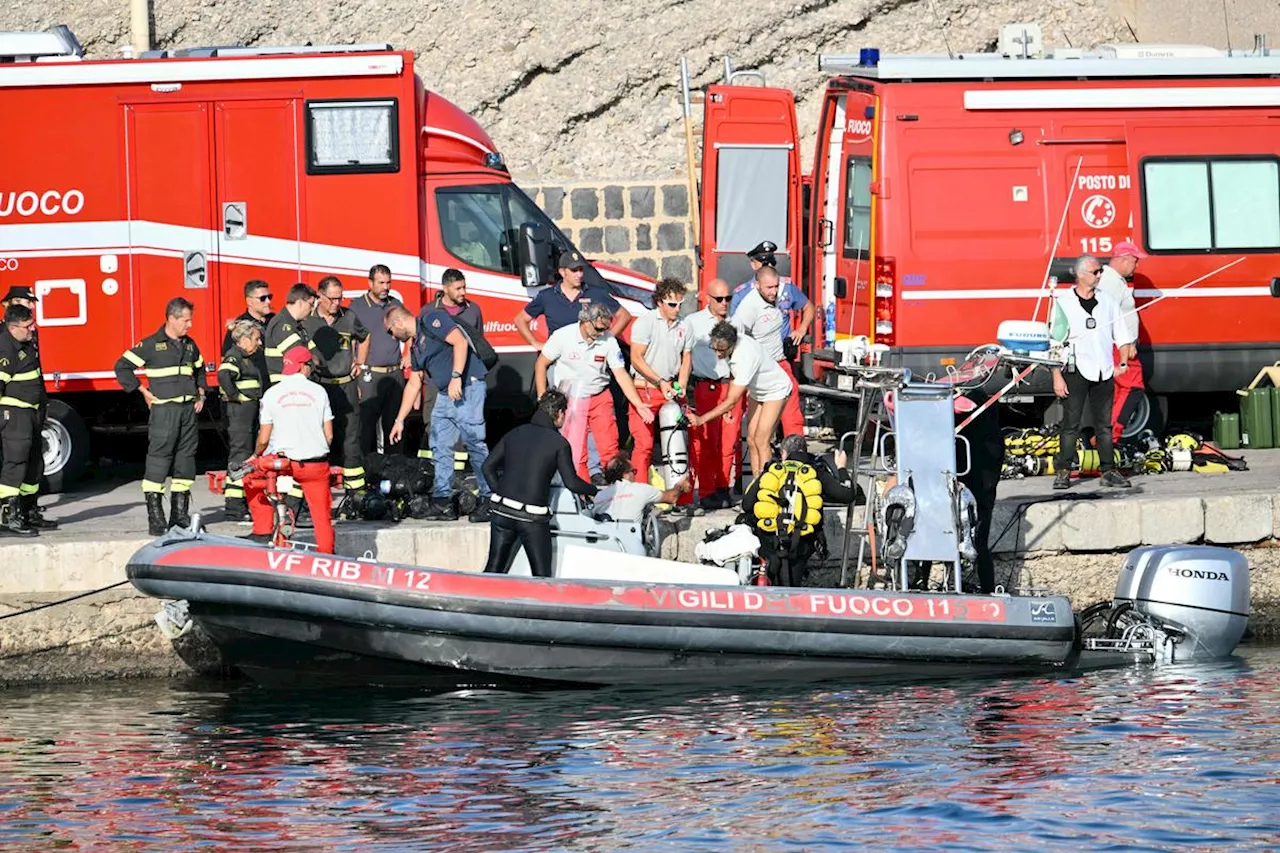 Naufrage en Sicile : deux corps retrouvés ce mercredi, le bilan grimpe à trois morts et quatre disparus