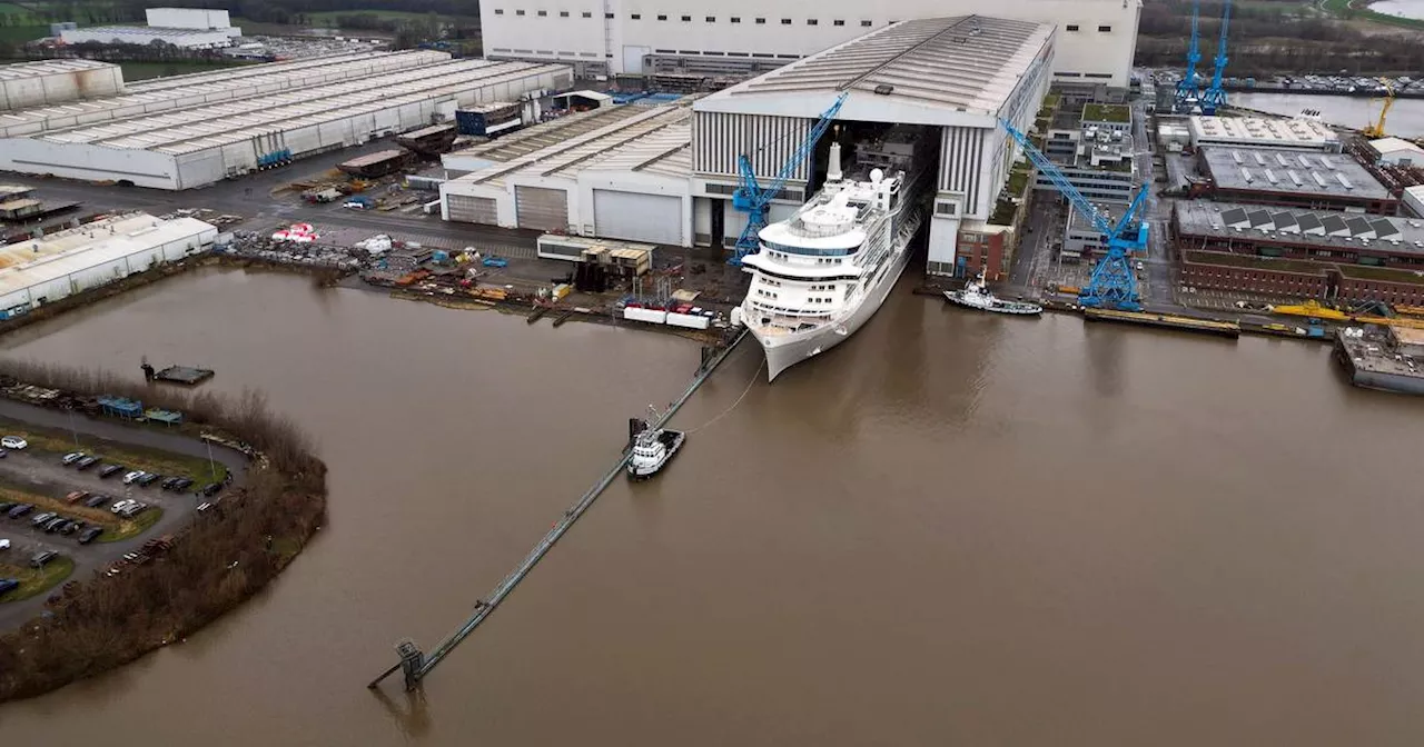 Bundeskanzler besucht Meyer Werft - Rettungsplan in Sicht