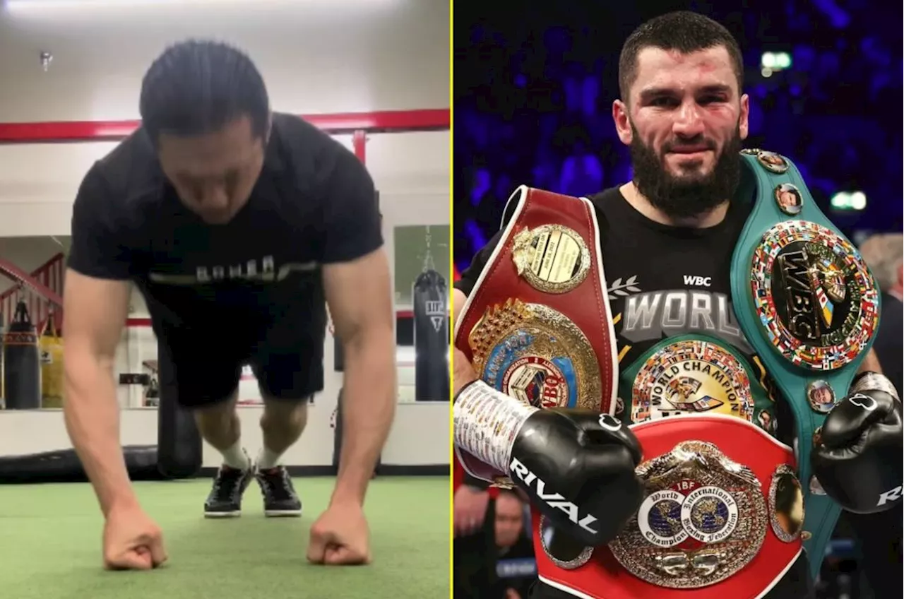 Boxing coach shows insane wrist exercise that has helped Artur Beterbiev achieve 100 per cent KO ratio...