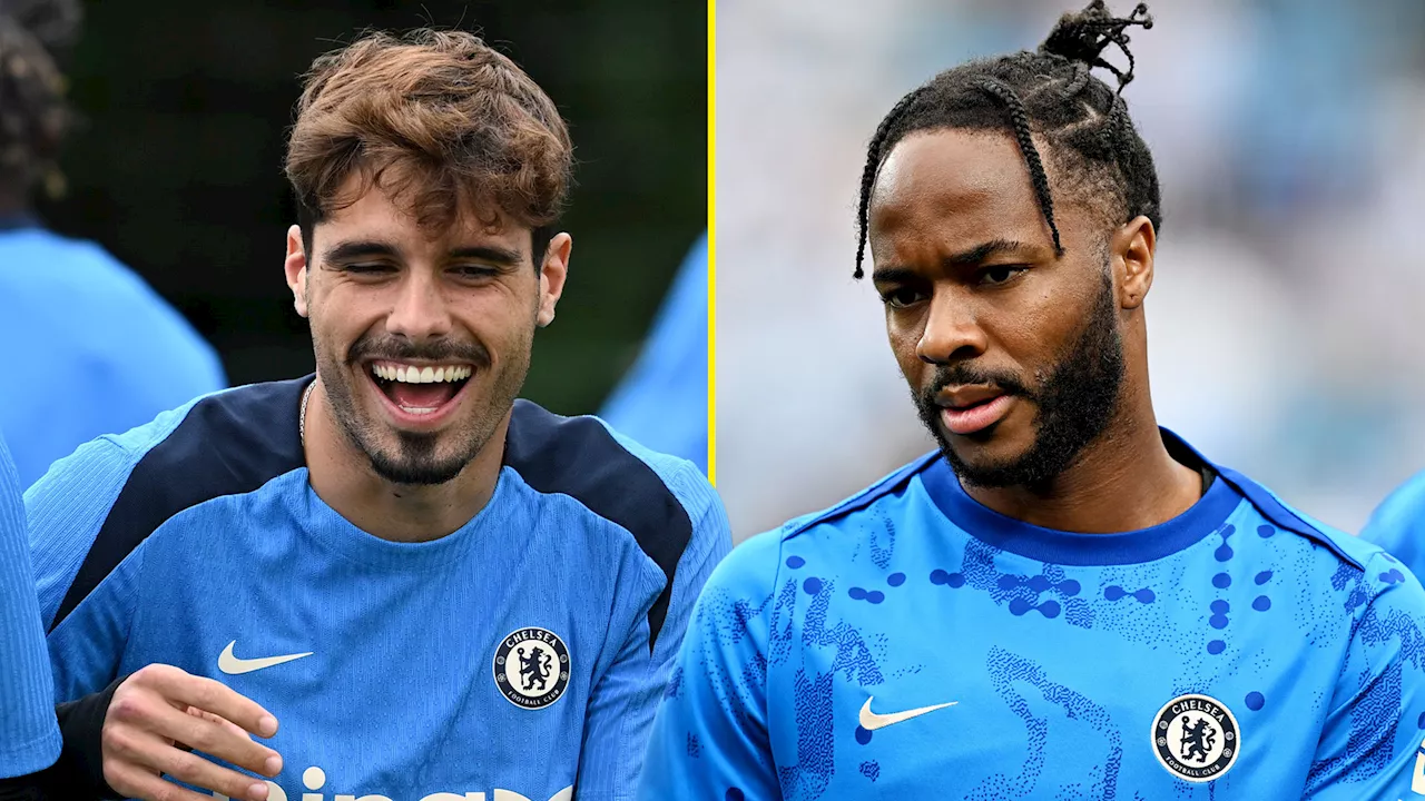 Raheem Sterling one of two Chelsea stars stripped of squad numbers as Pedro Neto and Joao Felix given new...