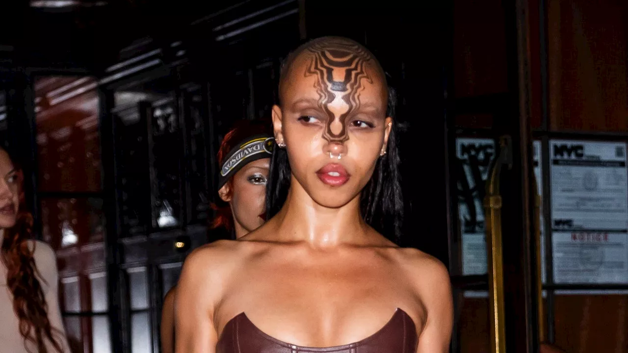 FKA Twigs Revived the Sheer Lingerie Trend in NYC — See Photos