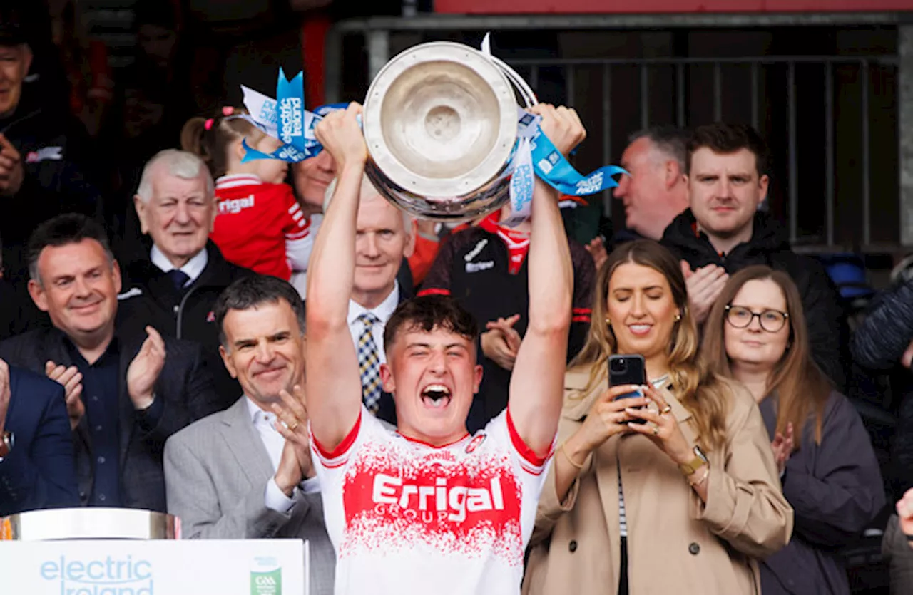 Derry and Armagh dominate GAA minor football team of the year