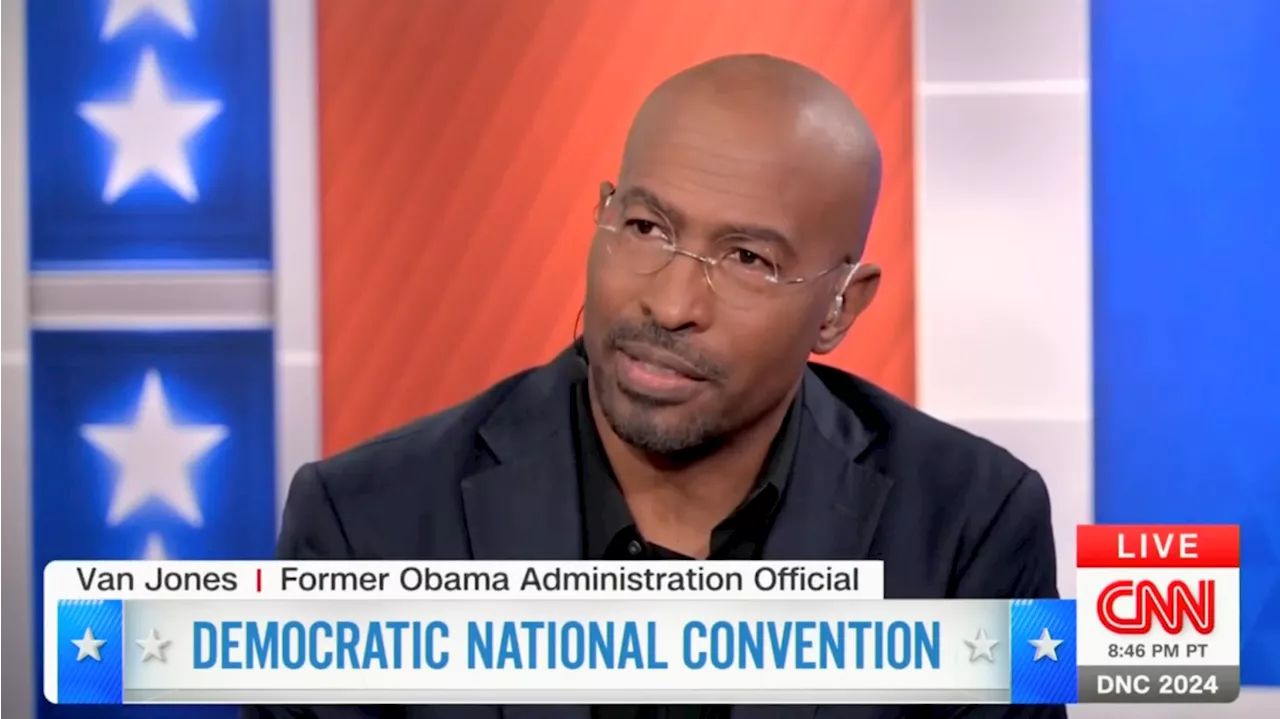 CNN Host Van Jones Has ‘Spiritual’ Epiphany After Obama Speeches at DNC