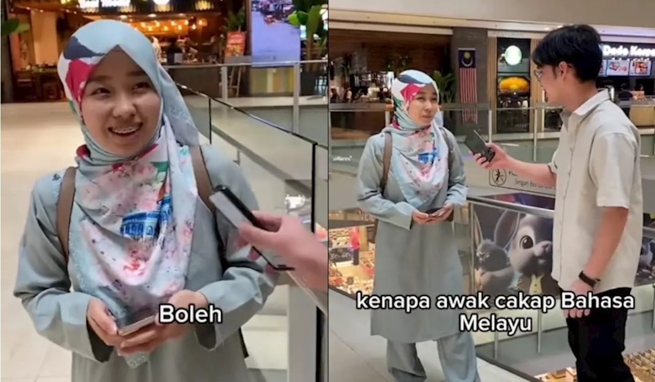 [Watch] Japanese Muslim Woman Stuns With Fluent Malay After Just Five Years