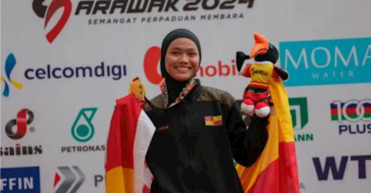 SUKMA 2024: Five games record erased as Nur Afrina completes sprint double