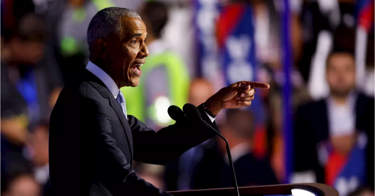 A Full Transcript of Barack Obama’s Speech at the 2024 Democratic National Convention