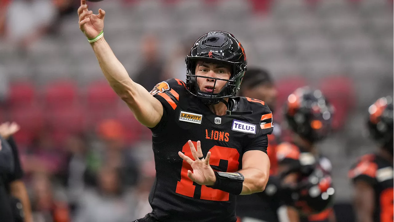 Rourke, Lions look to hand Redblacks their first home loss of season