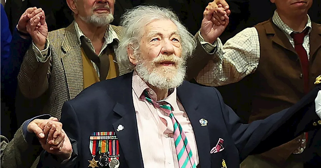 Ian McKellen Says Fat Suit Saved Him From Severe Injury in Stage Fall