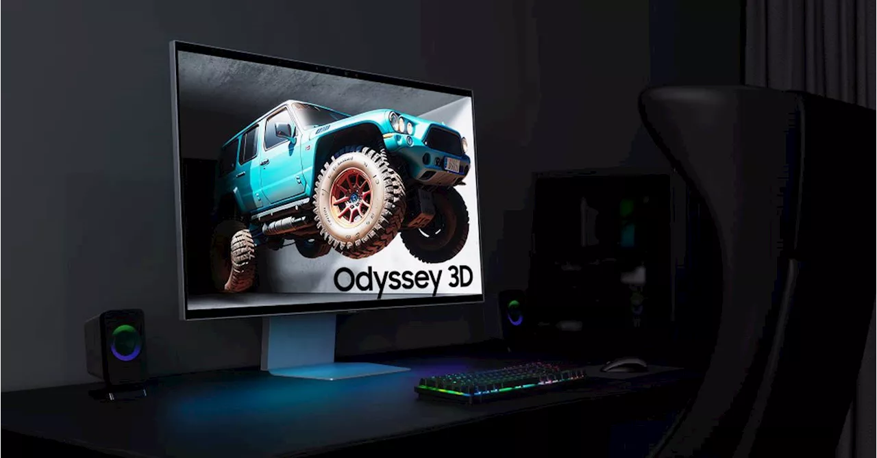 Samsung’s new Odyssey monitor lets you play games in glasses-free 3D