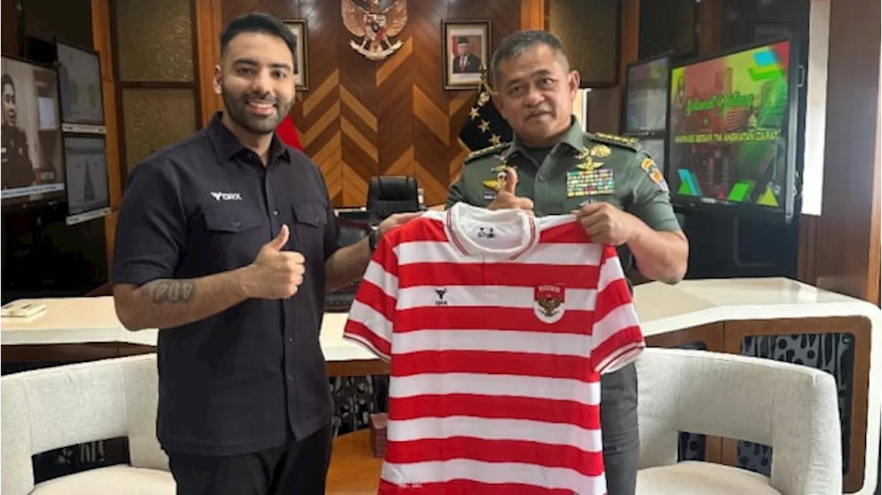 Kerja Sama dengan 6 Klub Liga 1, DRX Apparel Dapat Dukungan dari KASAD TNI