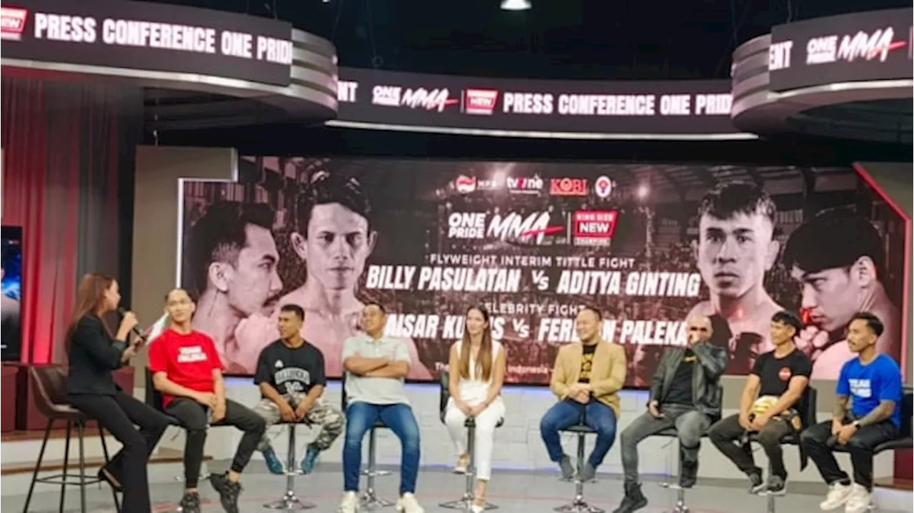 One Pride MMA 81: Billy Pasultan Vs Aditya Ginting Panas Sebelum Pertarungan