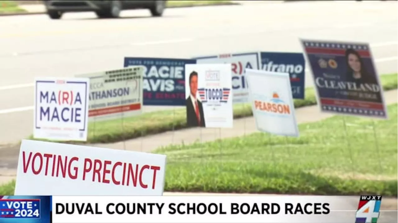 DCPS candidates face off during Florida primary with one school board member seeking re-election