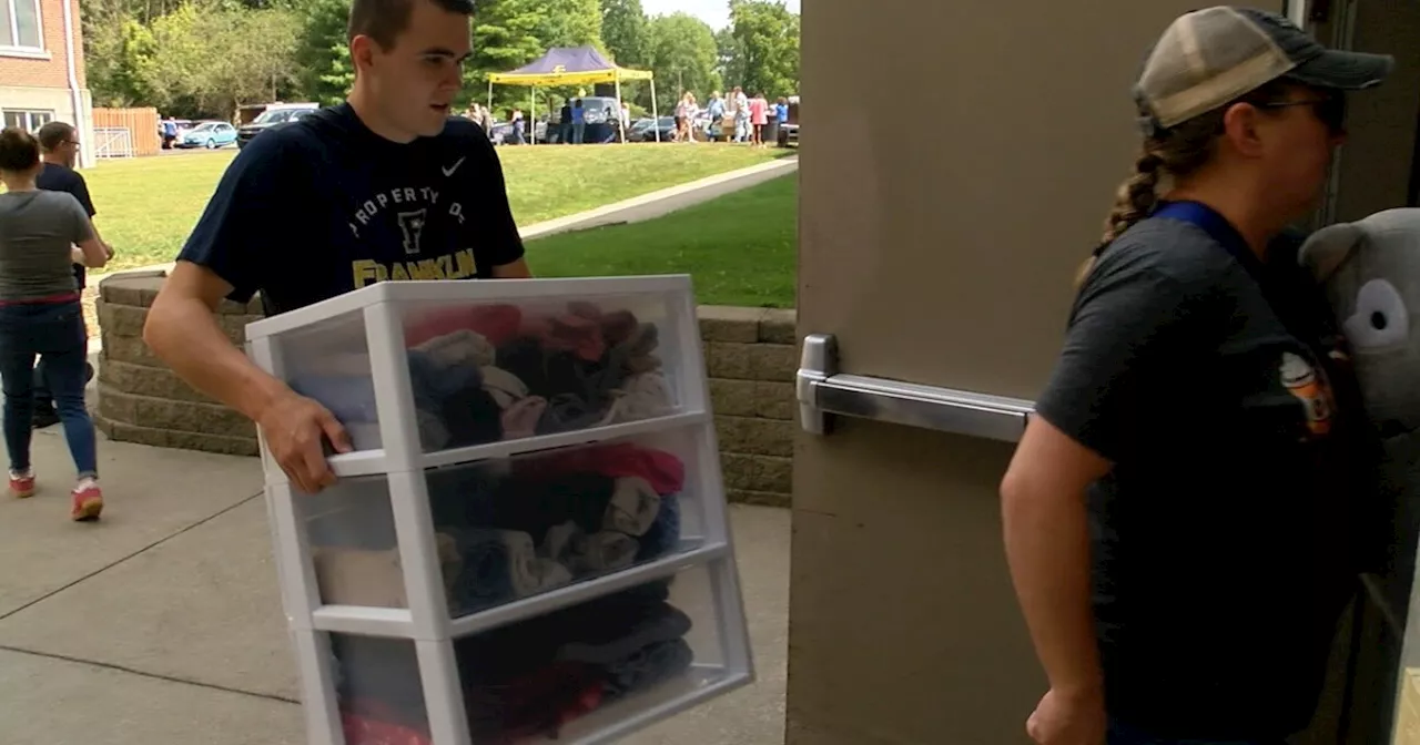 Franklin College freshmen move in as enrollment approaches 1,000 students