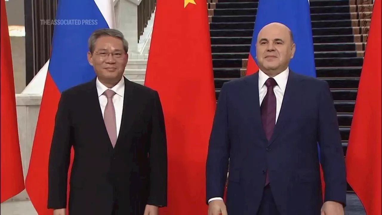 Heads of Russian and Chinese governments Mikhail Mishustin and Li Qiang meet in Moscow