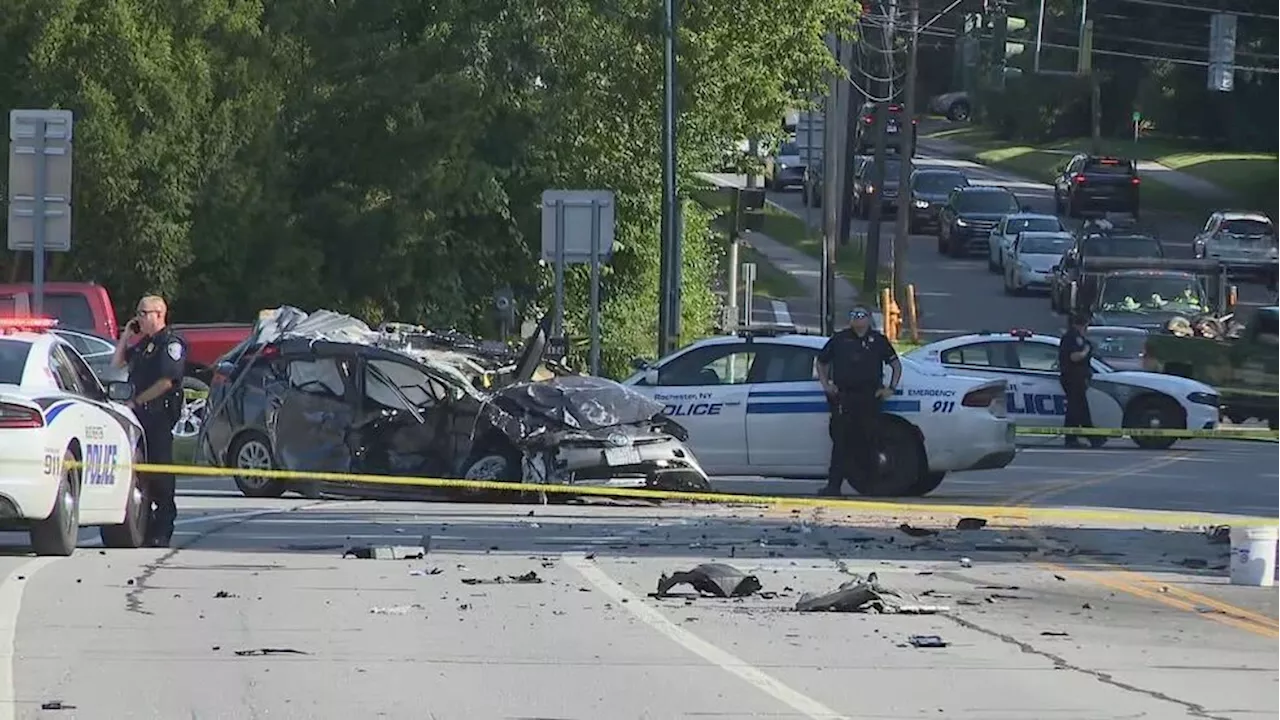 Man killed as Rochester police chase ends with crash in Brighton