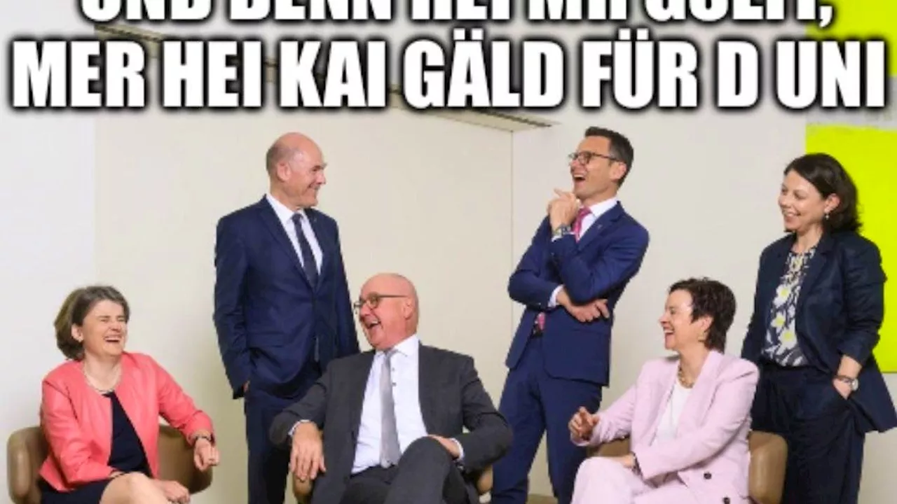 Baselland: Regierungsbild liefert Steilvorlage für Memes