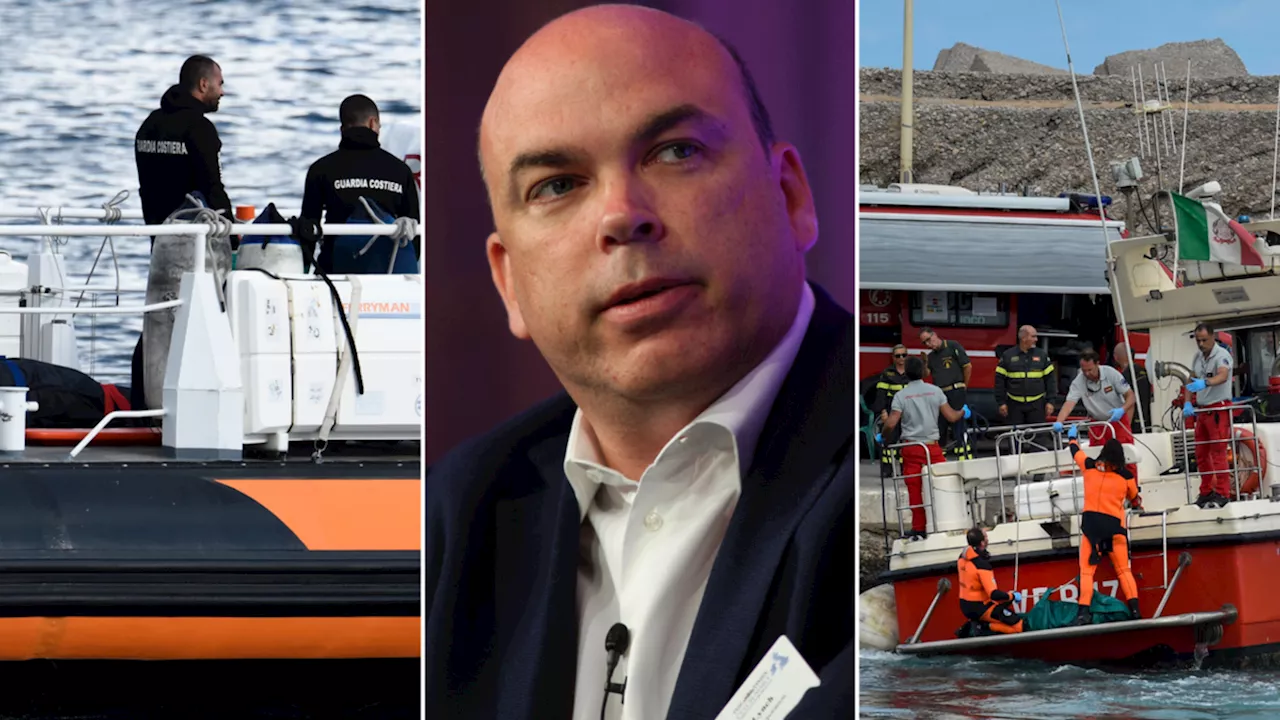 Body of British tech magnate Mike Lynch retrieved from sunken Bayesian superyacht off Sicily