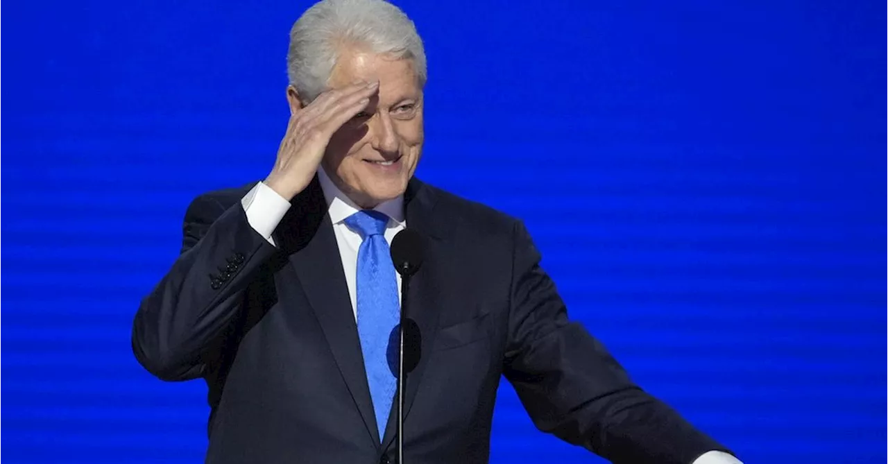 Bill Clinton returns to tear into Trump at Democratic National Convention