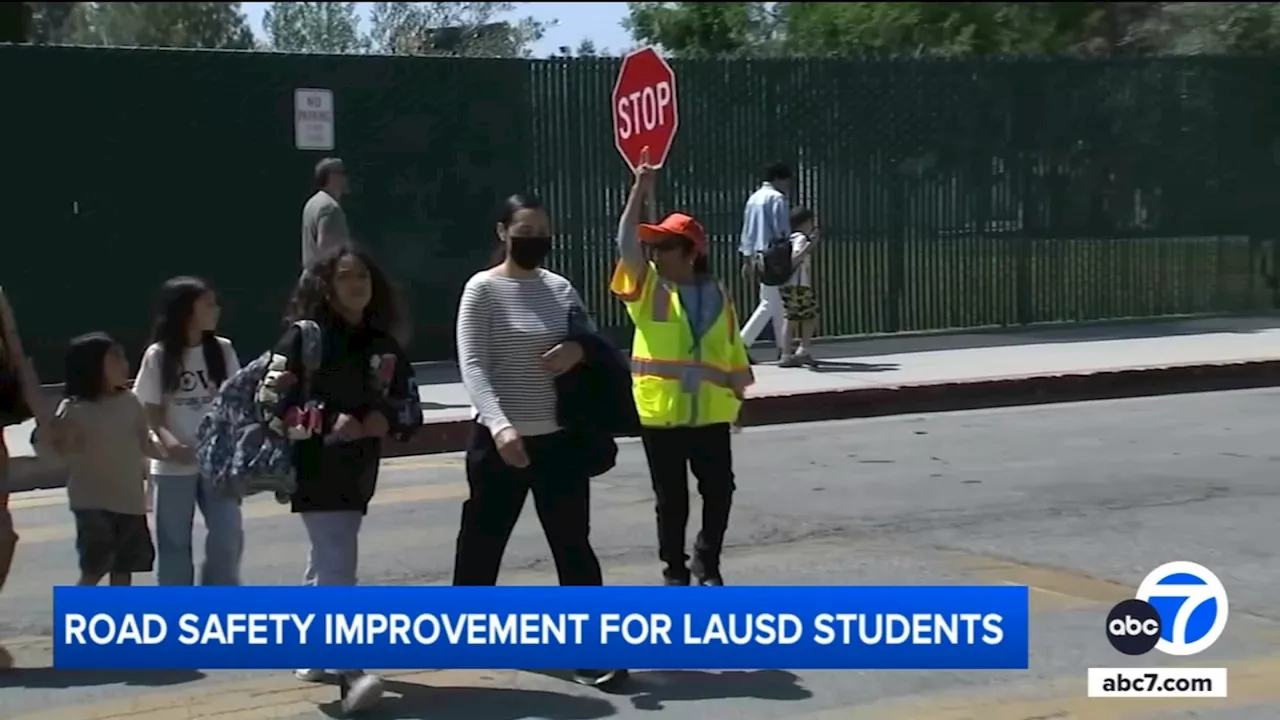 LAUSD school safety: More than 500 crossing guards brought on for 2024-25 school year