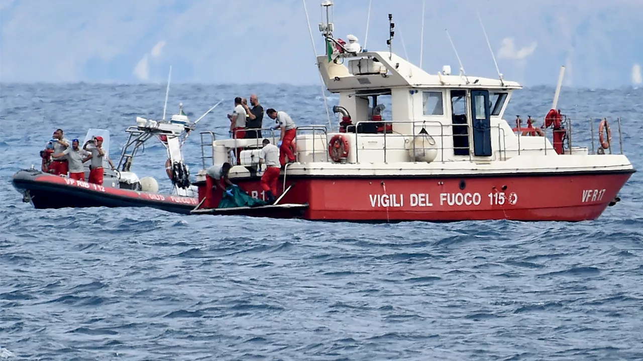 Rescuers recover 5th body from sunken superyacht off Sicily; final missing passenger's body located