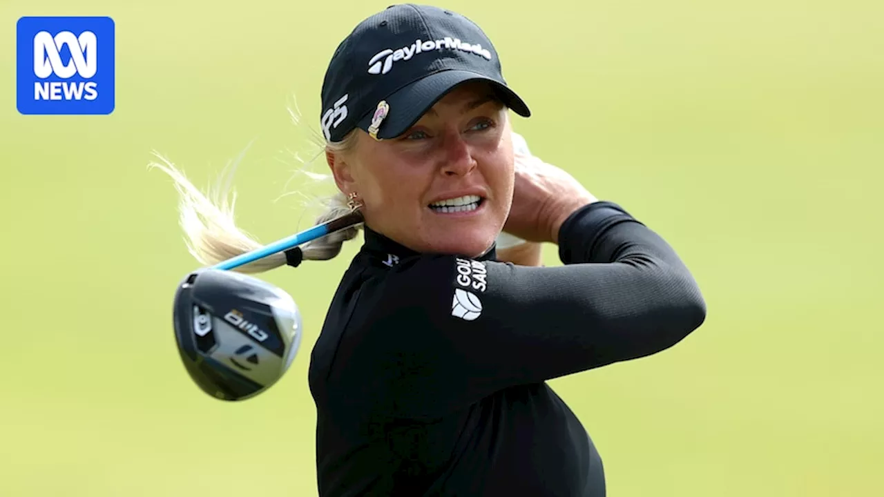 England's Charley Hull leads Women's Open, as Australians struggle in first round