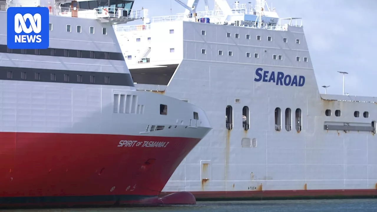 Freight company SeaRoad fears 'huge' risk of collision with new Spirit of Tasmania ferries amid temporary Devonport berth