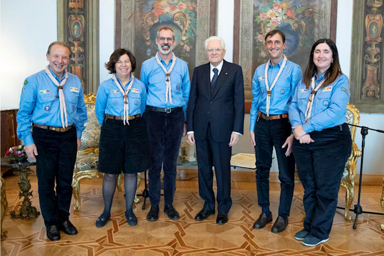 Mattarella ad Agesci,da voi contributo a valori essenziali Carta