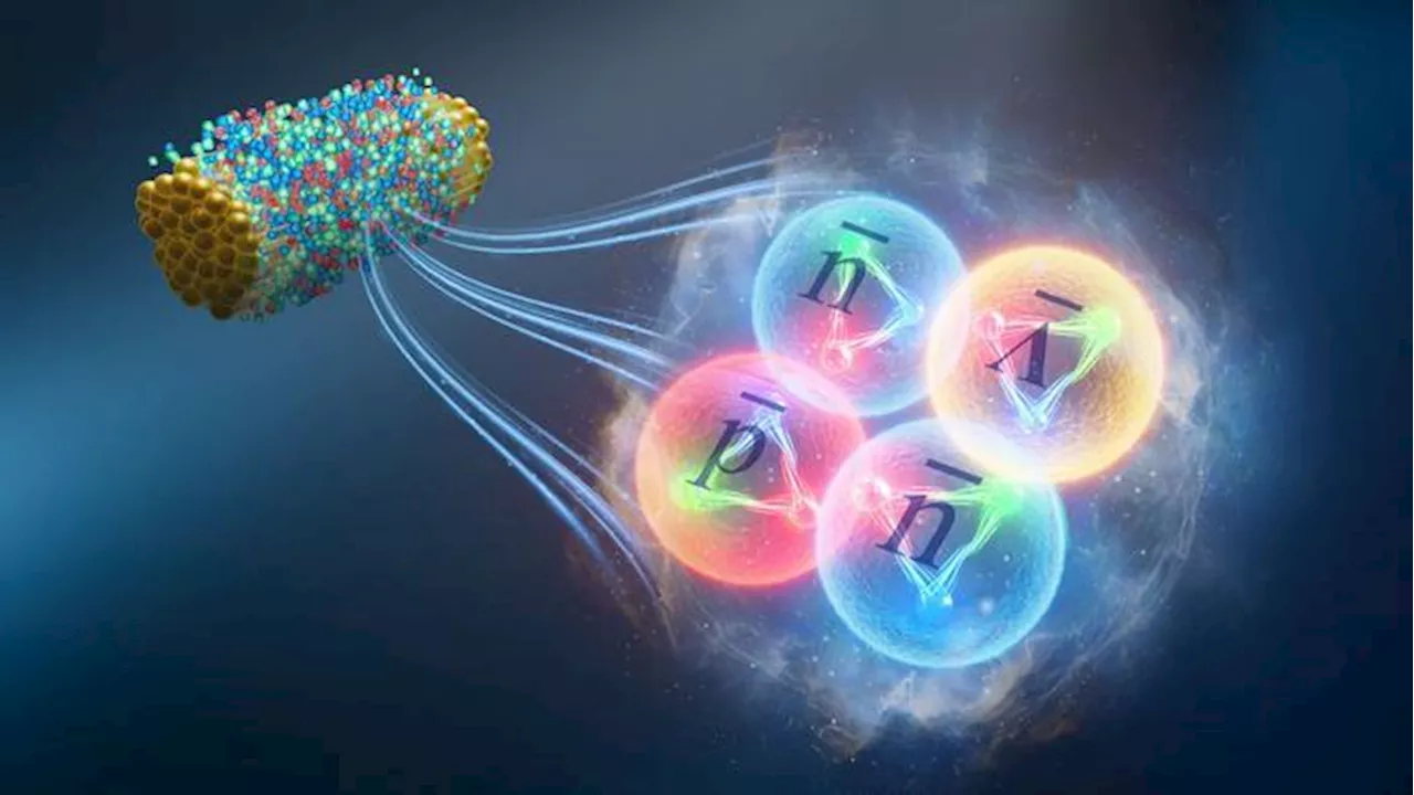 Scoperto il più pesante nucleo di antimateria