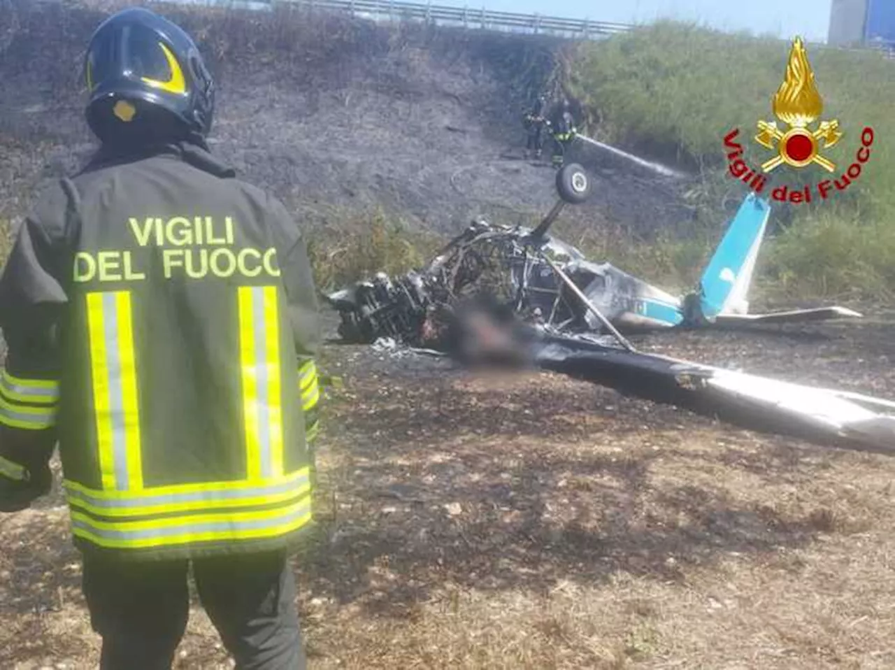 Velivolo ultraleggero caduto a Terni, due morti