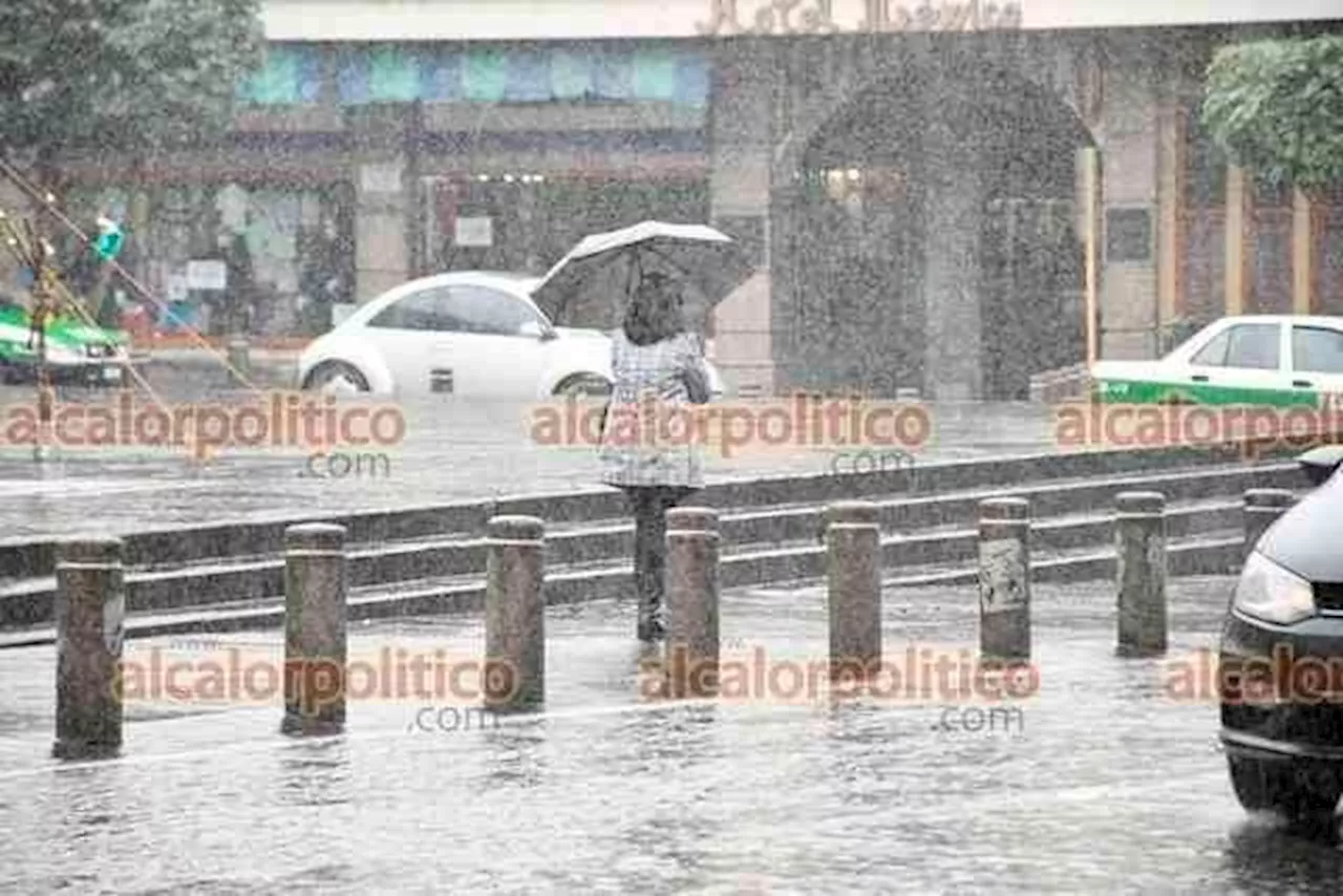 Alerta CONAGUA por lluvias intensas este jueves, en Veracruz